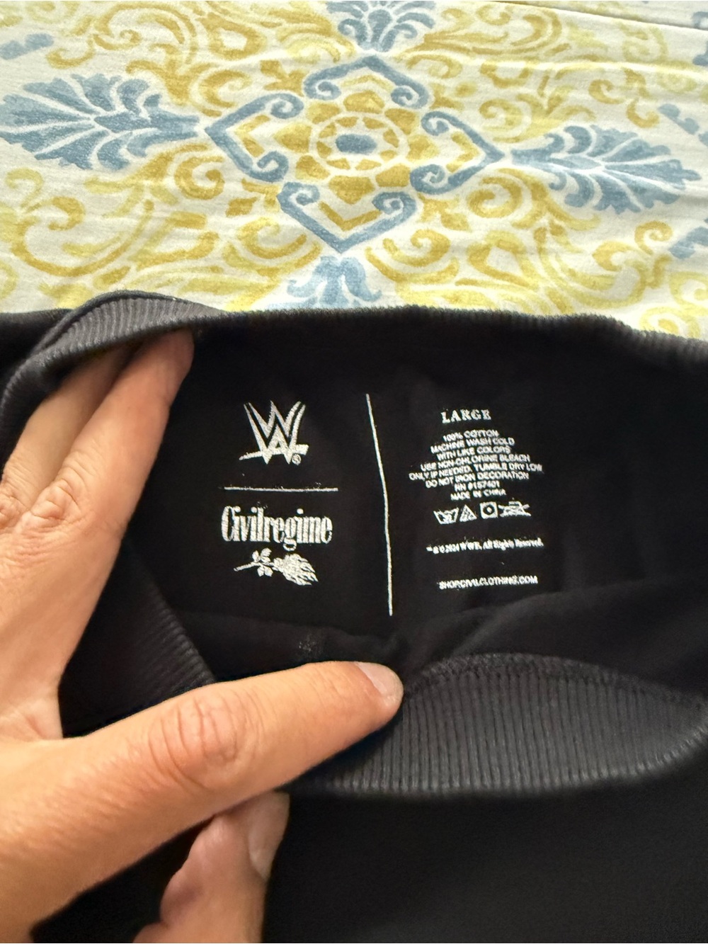 Civil Regime WWE Stone Cold Black Men’s T Shirt - Picture 7 of 7